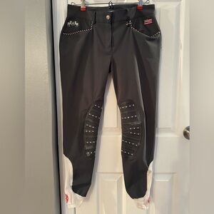 Women’s Equine Couture Riding Breeches Silicone knee